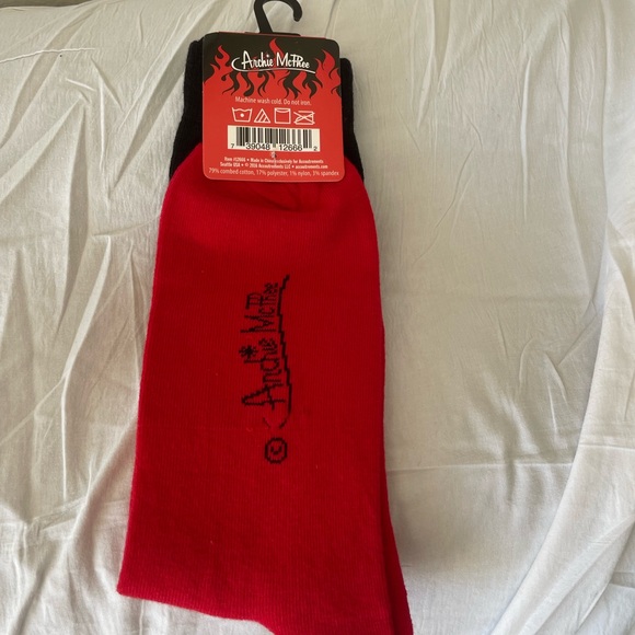 Archie McPhee “Hell is other People” socks - Picture 2 of 2